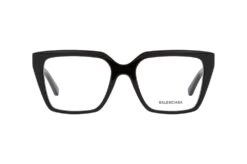 Balenciaga BB 0130O 001 BLACK-BLACK-TRANSPARENT -Longchamp Soldes Magasin 6825617 d