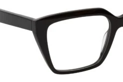 Balenciaga BB 0130O 001 BLACK-BLACK-TRANSPARENT -Longchamp Soldes Magasin 6825617 f