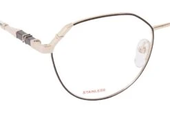 Yalea Carme VYA 017 301Y SHINY ROSE GOLD W/BLACK PARTS -Longchamp Soldes Magasin 6846869 f