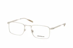 Longchamp Soldes Magasin 25 MONTBLANC MB 0231O 005 SILVER-SILVER-TRANSPARENT