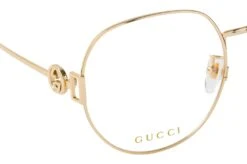Gucci GG 1208O 002 GOLD-GOLD-TRANSPARENT -Longchamp Soldes Magasin 6855728 f
