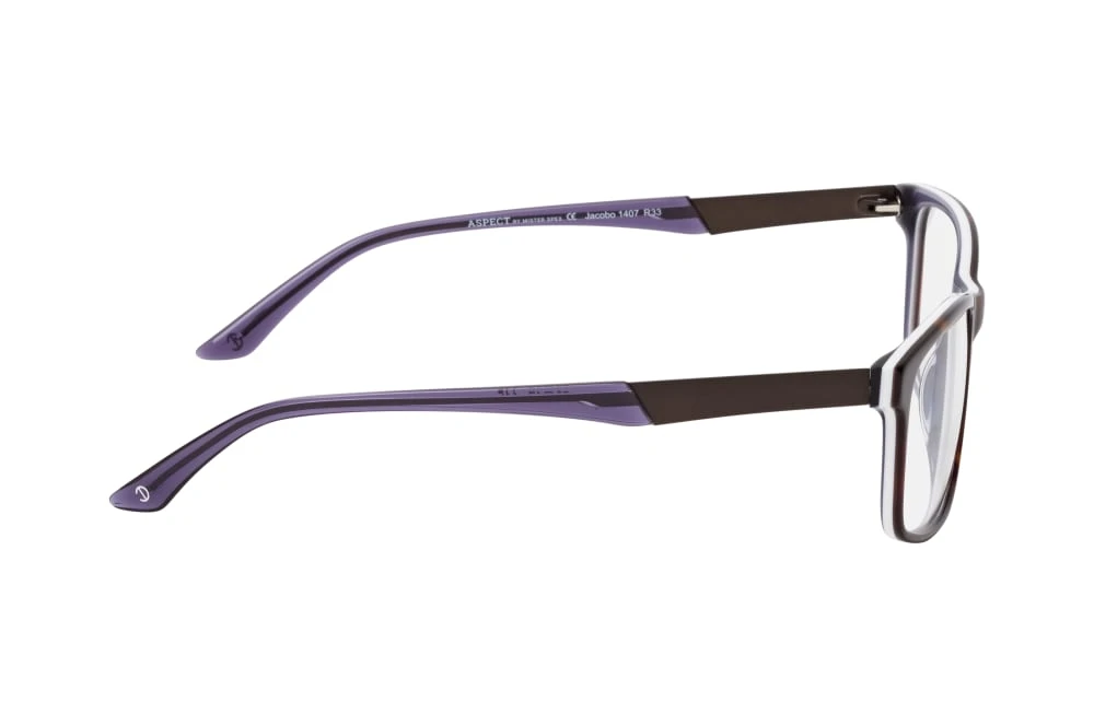 Aspect By Mister Spex Jacobo 1407 R33 Havana-grey ML / Gunmetal 2 Aspect By Mister Spex Jacobo 1407 R33 Havana-grey ML / Gunmetal – Image 2