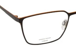 Jos. Eschenbach 981077 10 Schwarz Matt - Orange -Longchamp Soldes Magasin 7358493 f